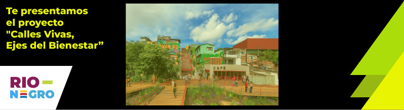 ¿Imaginaste alguna vez escaleras eléctricas en los barrios de Rionegro?